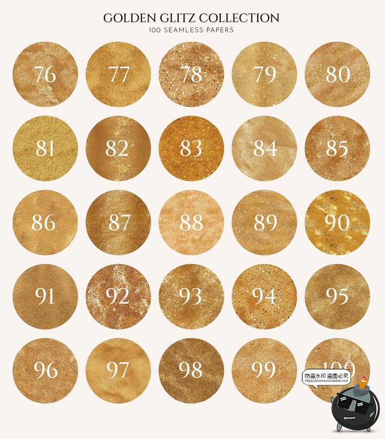 图片[5]-圣诞金粉金沙装饰闪粉亮片金色节日庆典派对背景底纹JPG图片素材-设计猿