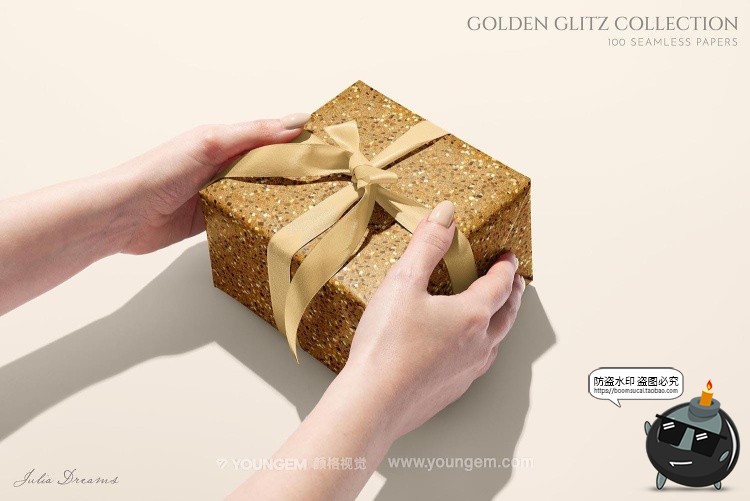 图片[17]-圣诞金粉金沙装饰闪粉亮片金色节日庆典派对背景底纹JPG图片素材-设计猿