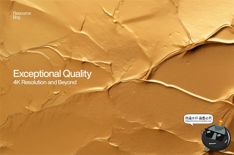 图片[4]-4K金色油漆金漆做旧颜料墙面涂抹肌理纹理背景底纹JPG图片素材-设计猿