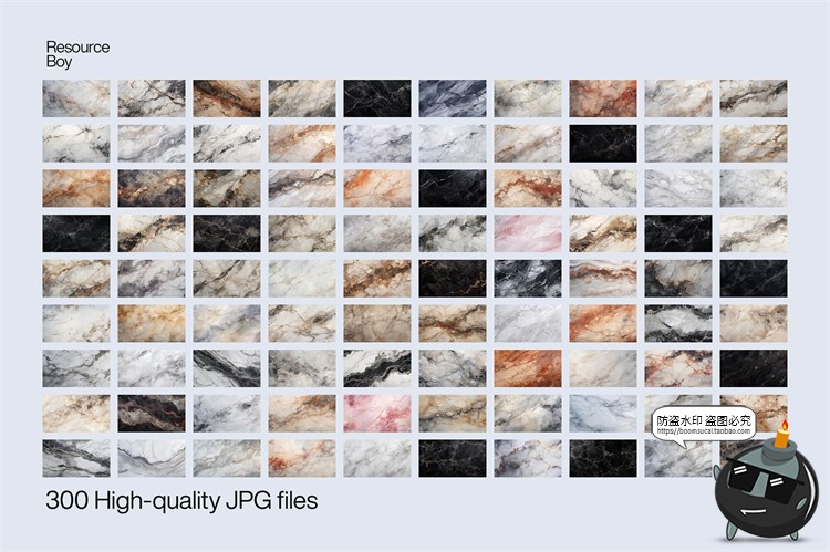 图片[2]-4K高清天然大理石石材表面纹理花纹贴图岩石背景底纹JPG图片素材-设计猿