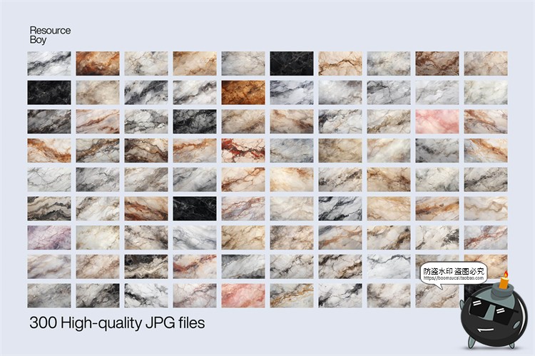 图片[3]-4K高清天然大理石石材表面纹理花纹贴图岩石背景底纹JPG图片素材-设计猿