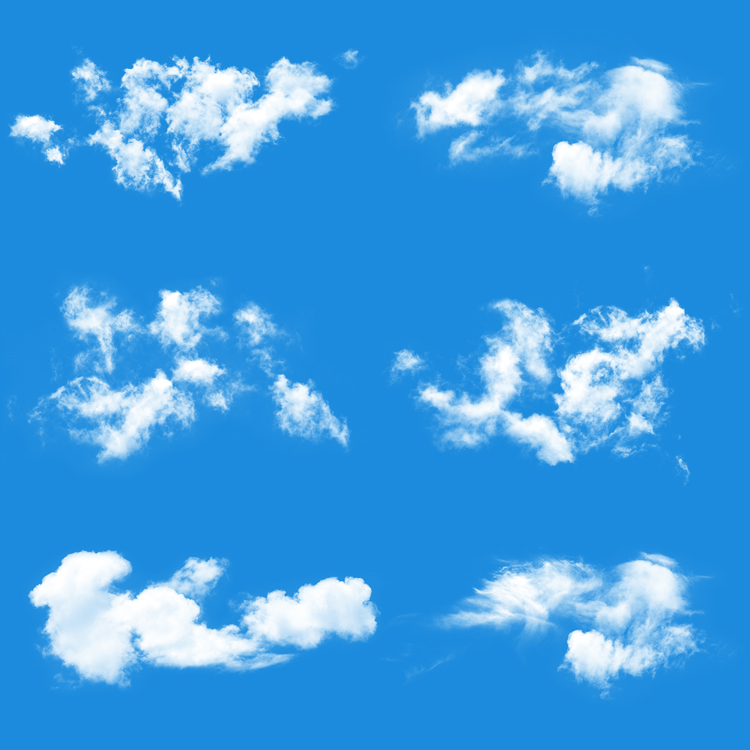 图片[3]-天空蓝天白云朵免抠PNG素材PS后期高清影楼婚纱外景特效合成背景-设计猿