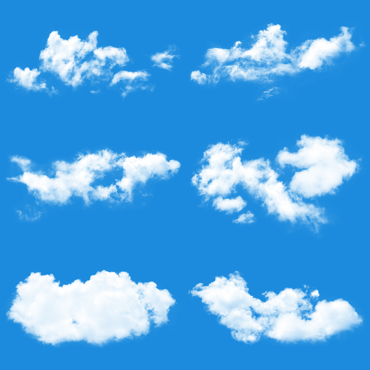 图片[4]-天空蓝天白云朵免抠PNG素材PS后期高清影楼婚纱外景特效合成背景-设计猿