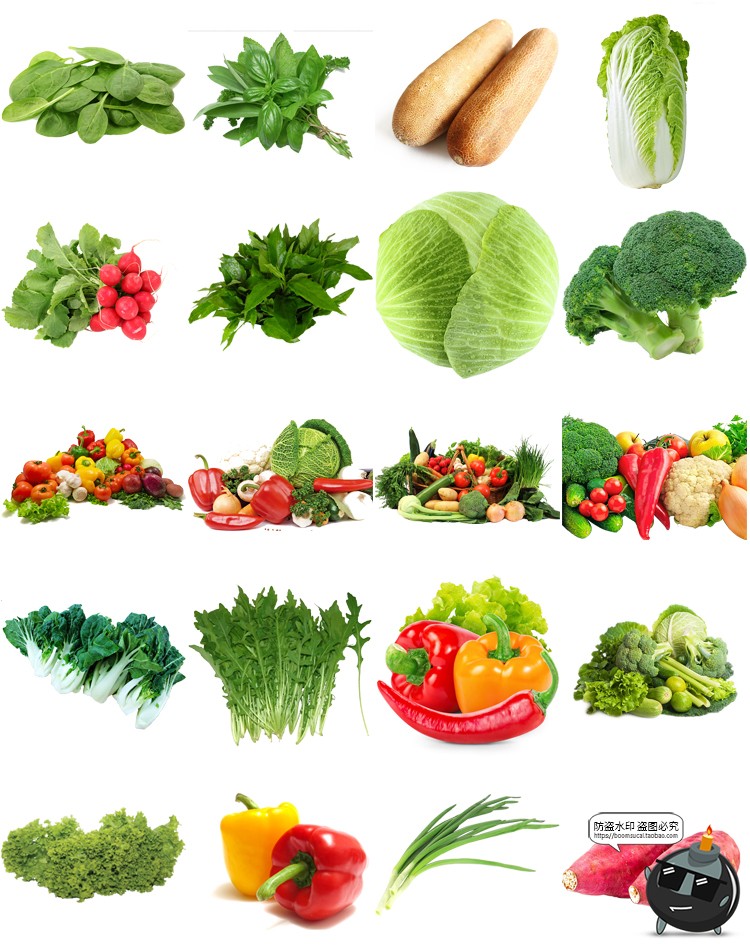 图片[6]-蔬菜白菜马铃薯青菜西红柿胡萝卜洋葱芹菜辣青椒PNG免抠图片素材-设计猿