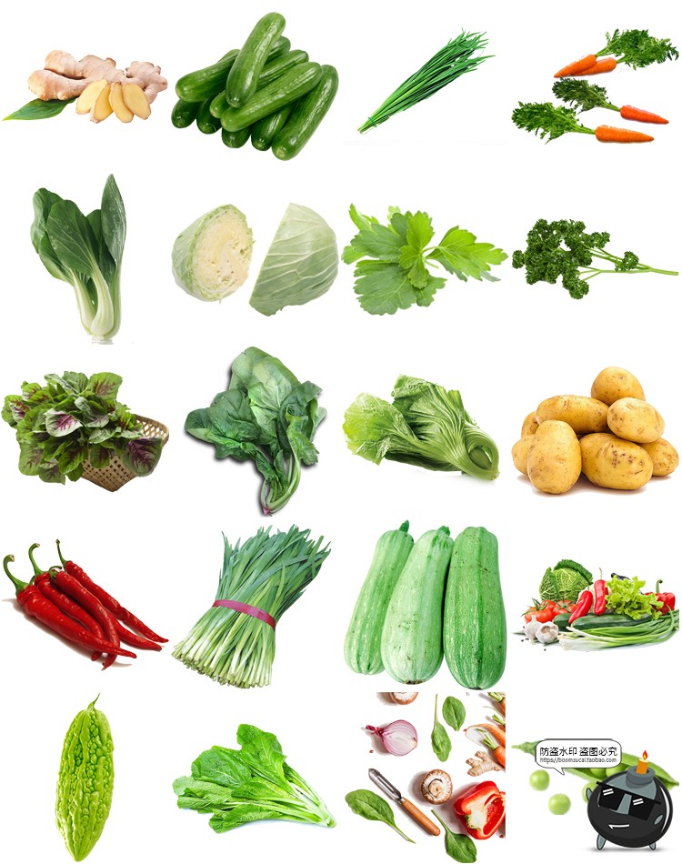 图片[9]-蔬菜白菜马铃薯青菜西红柿胡萝卜洋葱芹菜辣青椒PNG免抠图片素材-设计猿