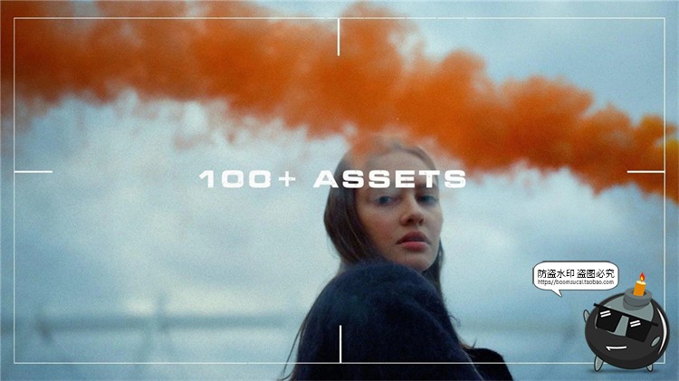 图片[1]-复古胶片电影大片视频取景器相机瞄准边框PNG高清免抠叠加图素材-设计猿