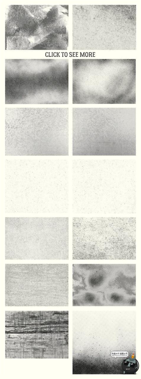 图片[3]-复古半色调做旧纹理肌理质感点状颗粒底纹背景PNG免抠AI矢量素材-设计猿