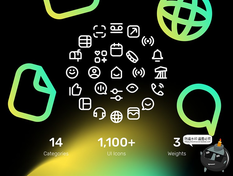 图片[2]-1470款实用网页个人中心App用户界面icon线性图标PNG+SVG+Fig素材-设计猿