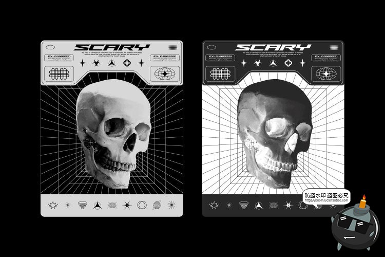 图片[8]-潮流Y2K千禧潮牌神秘抽象艺术几何图形图标Ai矢量PNG免抠SVG素材-设计猿