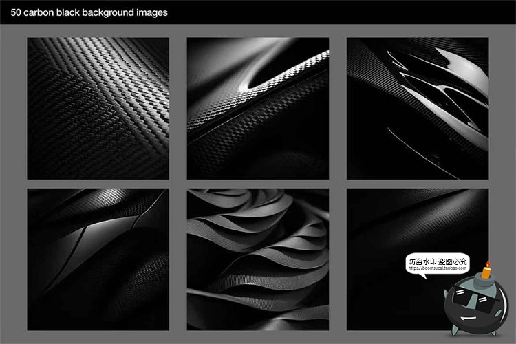 图片[2]-碳素科技碳纤维黑白黑白碳纹理材质展示背景底纹JPG高清图片素材-设计猿
