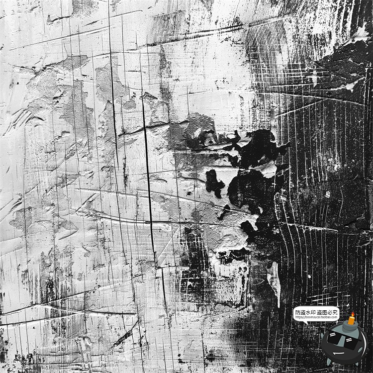 图片[8]-做旧划痕黑白单色故障抽象艺术肌理背景底纹后期合成JPG图片素材-设计猿