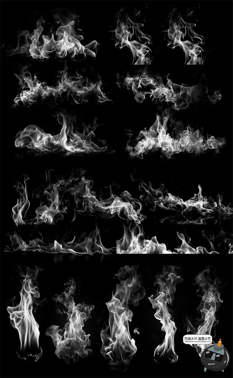 图片[10]-火焰燃烧火花燃烧篝火火堆火苗效果后期装饰元素PSD模板分层素材-设计猿