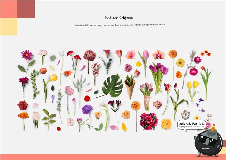 图片[8]-场景vi创作剪切拼贴桌面办公装饰元素png免抠图PSD模板素材合集包-设计猿