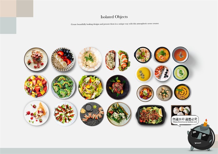 图片[9]-场景vi创作剪切拼贴桌面办公装饰元素png免抠图PSD模板素材合集包-设计猿