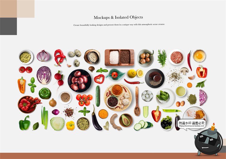 图片[14]-场景vi创作剪切拼贴桌面办公装饰元素png免抠图PSD模板素材合集包-设计猿