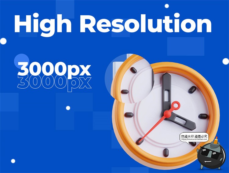 图片[3]-趣味3D卡通操作系统UI界面个人中心后台PNG常用icon图标OBJ素材-设计猿