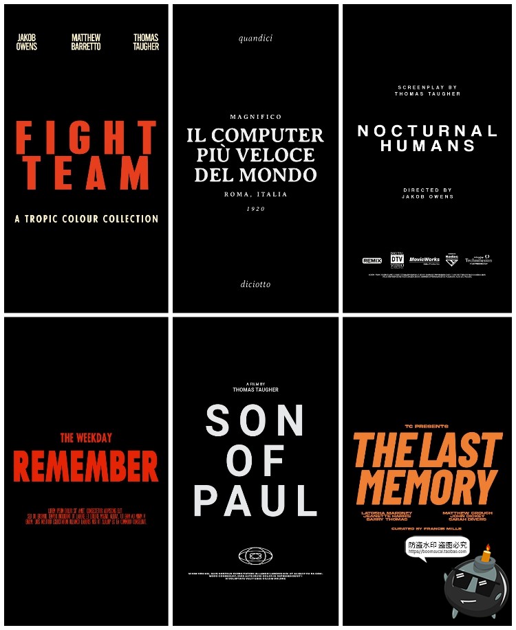 图片[3]-电影美学封面标题大字文字排版横版竖版海报文案排列PSD模板素材-设计猿