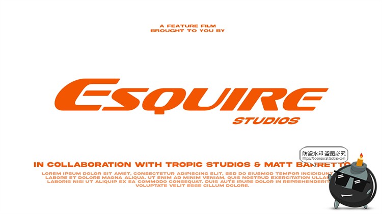 图片[6]-电影美学封面标题大字文字排版横版竖版海报文案排列PSD模板素材-设计猿