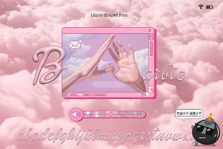 图片[3]-Y2K芭蕾粉潮流复古未来科幻迷幻抽象艺术PNG免抠拼贴画AI矢量素材-设计猿