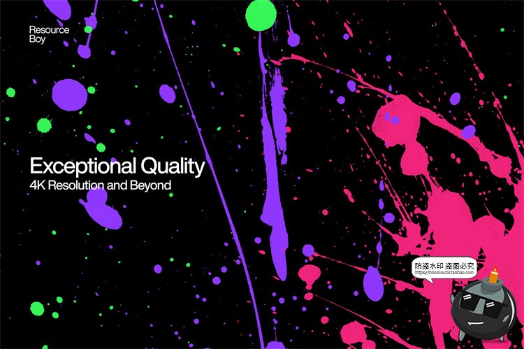 图片[3]-泼墨飞溅涂鸦墨迹墨点液体污渍油漆溅射后期合成PNG免抠图片素材-设计猿