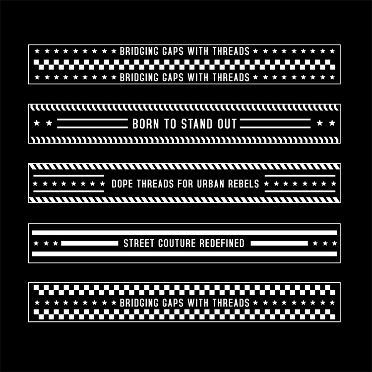 图片[4]-潮流赛博朋克科幻机能风HUD元素装饰条边框纹符号图案AI矢量素材-设计猿