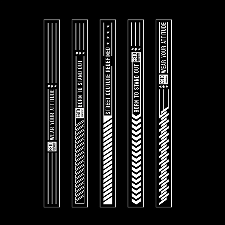 图片[6]-潮流赛博朋克科幻机能风HUD元素装饰条边框纹符号图案AI矢量素材-设计猿