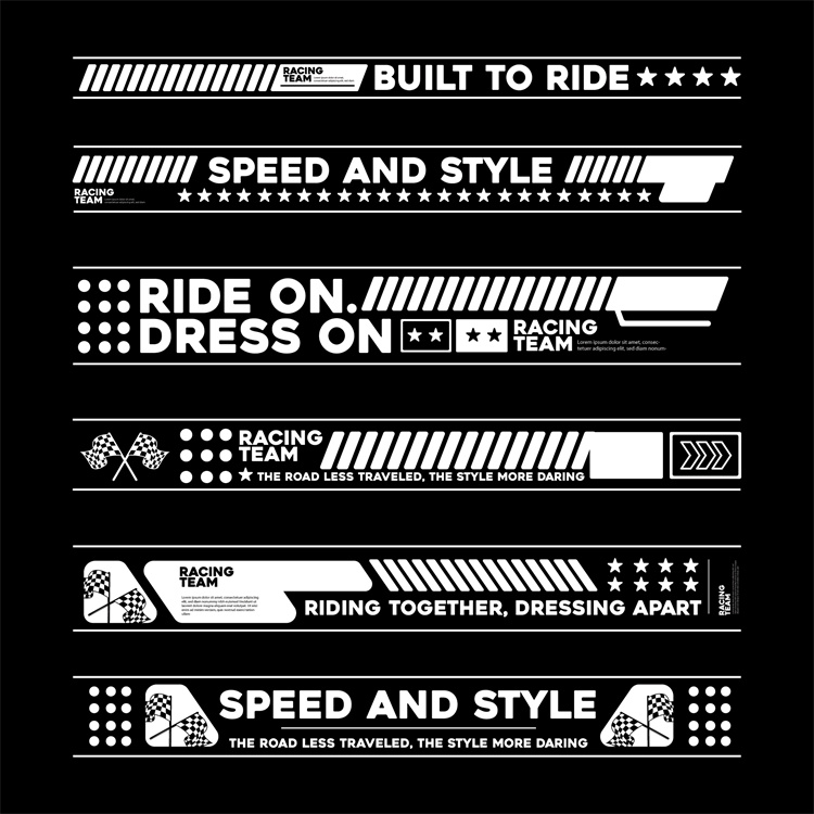 图片[11]-潮流赛博朋克科幻机能风HUD元素装饰条边框纹符号图案AI矢量素材-设计猿