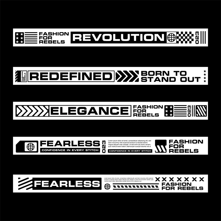 图片[18]-潮流赛博朋克科幻机能风HUD元素装饰条边框纹符号图案AI矢量素材-设计猿