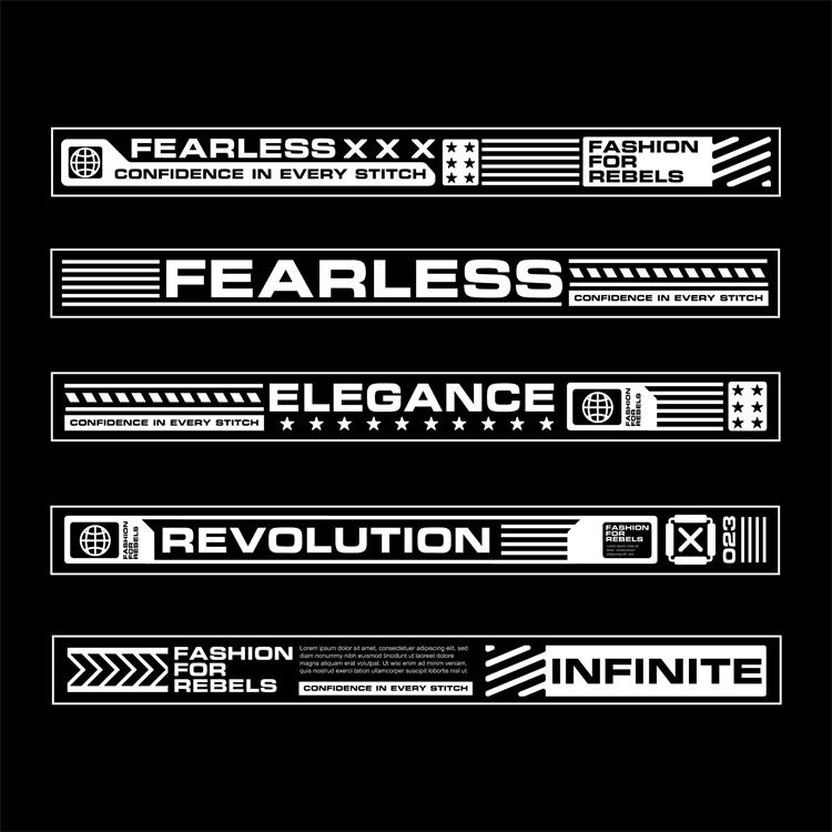 图片[24]-潮流赛博朋克科幻机能风HUD元素装饰条边框纹符号图案AI矢量素材-设计猿