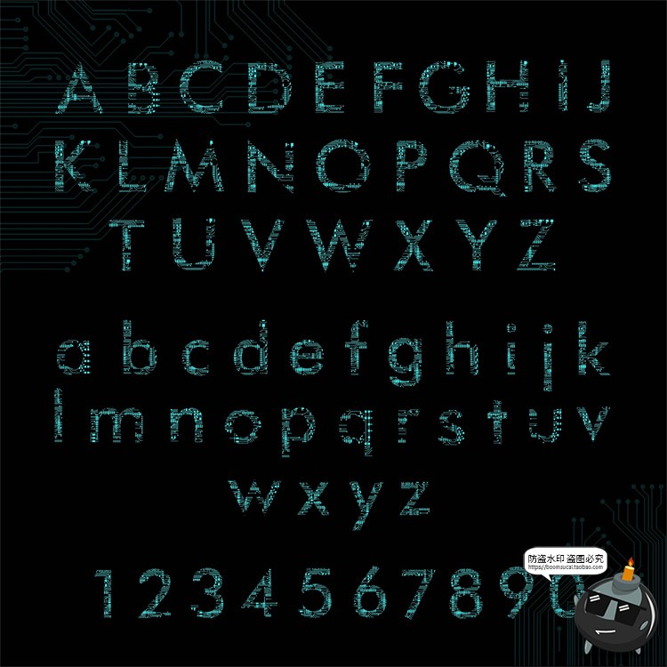 图片[4]-科幻未来高科技感抽象电路板电子主板纹理背景图案AI矢量图片素材-设计猿