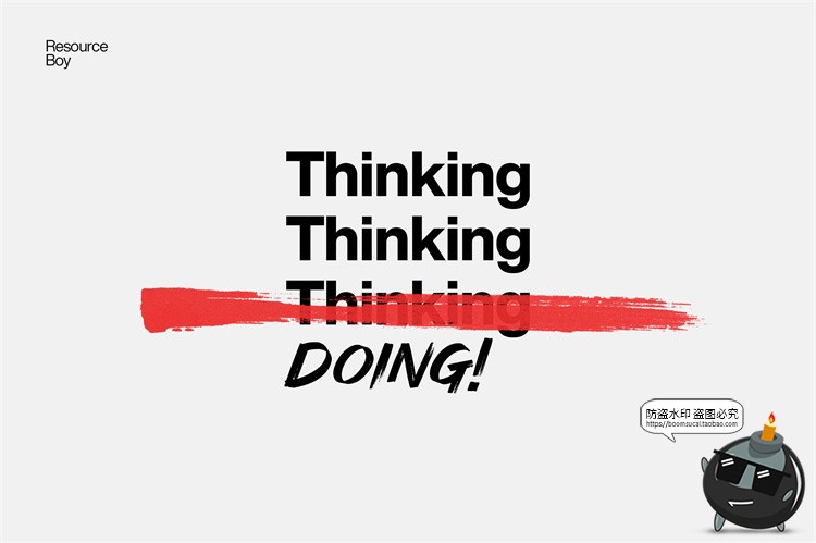 图片[4]-复古马克笔手绘涂鸦乱画黑色墨水笔迹标记记号PNG免抠装饰元素材-设计猿