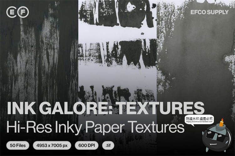 图片[1]-做旧黑色水墨墨水墨迹油墨污渍纹理叠加背景海报底纹JPG图片素材-设计猿