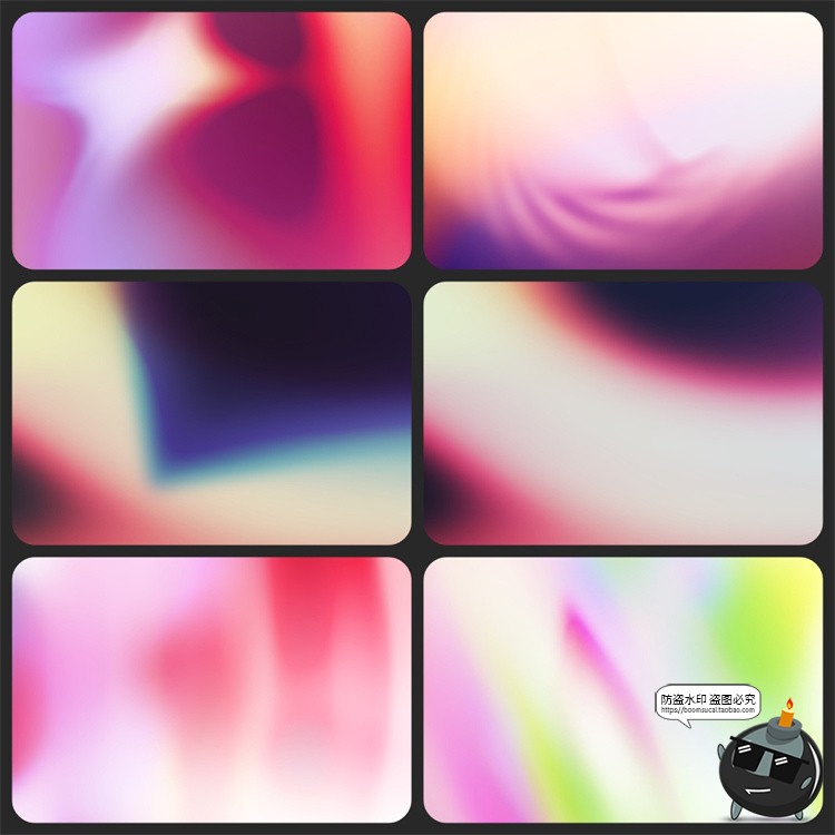 图片[4]-潮流科幻抽象艺术酸性迷幻颗粒复古渐变科技海报背景JPG图片素材-设计猿