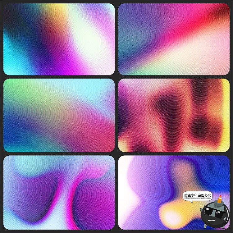 图片[10]-潮流科幻抽象艺术酸性迷幻颗粒复古渐变科技海报背景JPG图片素材-设计猿