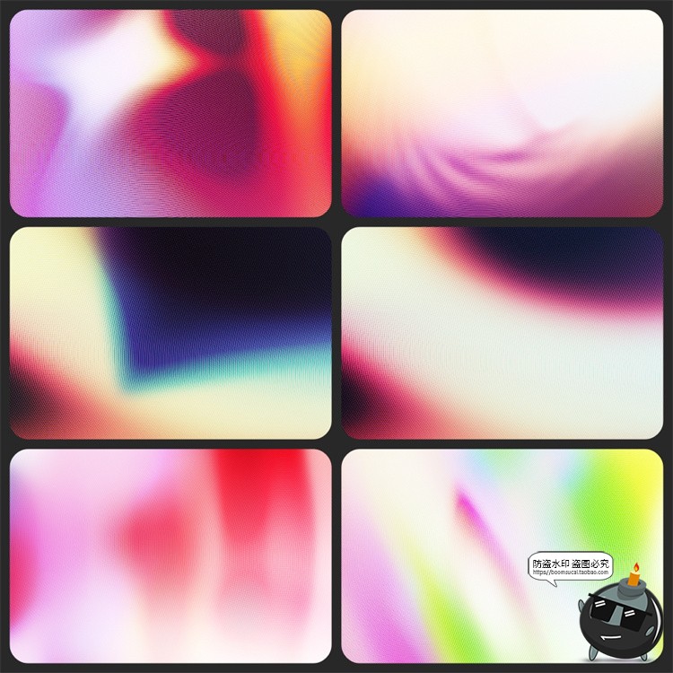 图片[11]-潮流科幻抽象艺术酸性迷幻颗粒复古渐变科技海报背景JPG图片素材-设计猿