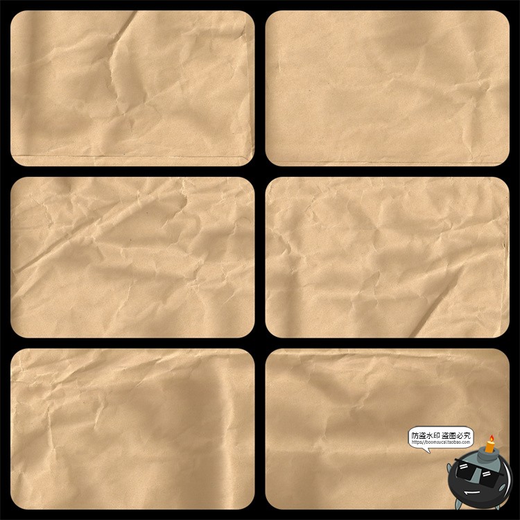 图片[12]-6K高清复古做旧牛皮褶皱泛黄粗糙草纸张纹理背景底纹JPG图片素材-设计猿