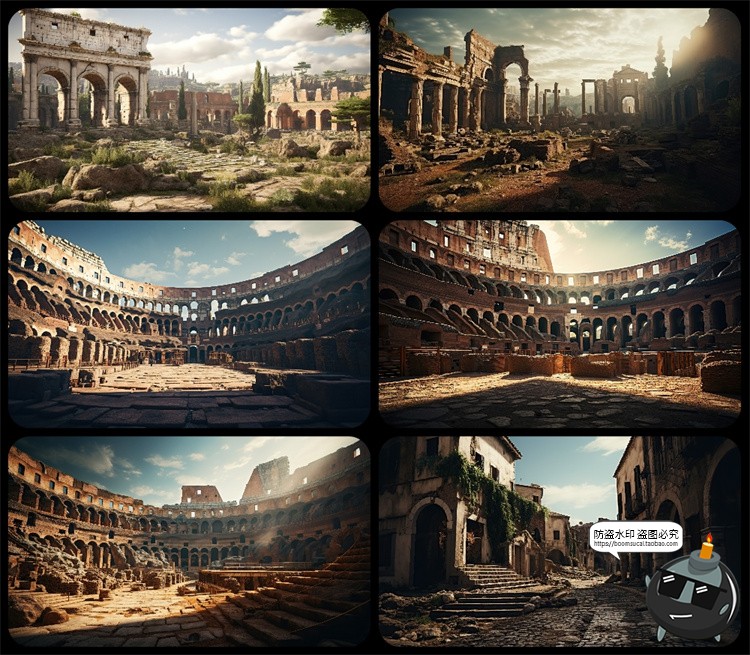 图片[4]-1600款高清6K未来科幻史诗恐怖外星战争废墟环境背景JPG图片素材-设计猿