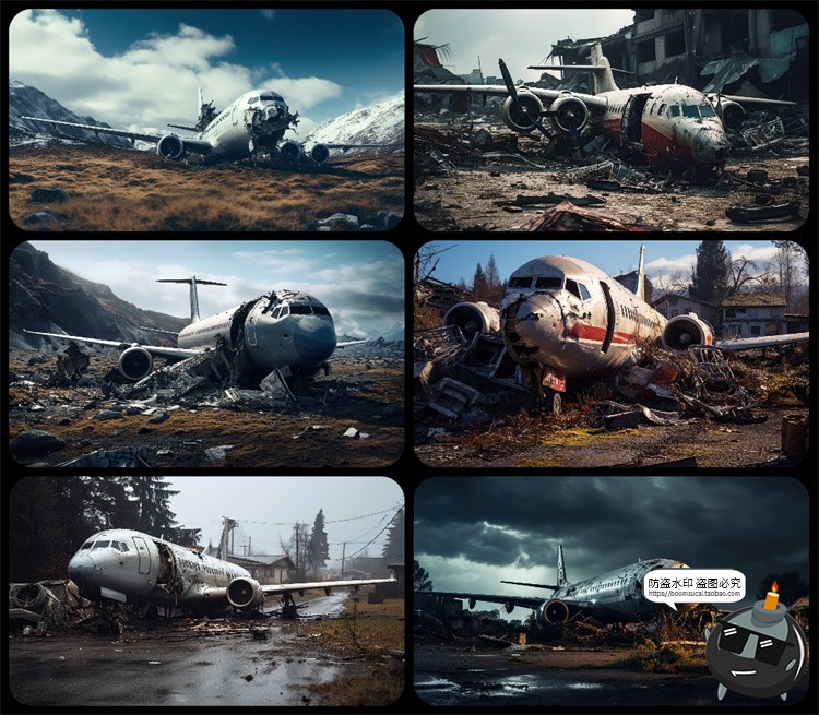 图片[8]-1600款高清6K未来科幻史诗恐怖外星战争废墟环境背景JPG图片素材-设计猿