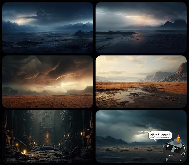 图片[15]-1600款高清6K未来科幻史诗恐怖外星战争废墟环境背景JPG图片素材-设计猿