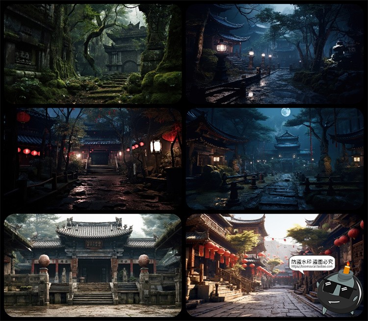 图片[27]-1600款高清6K未来科幻史诗恐怖外星战争废墟环境背景JPG图片素材-设计猿