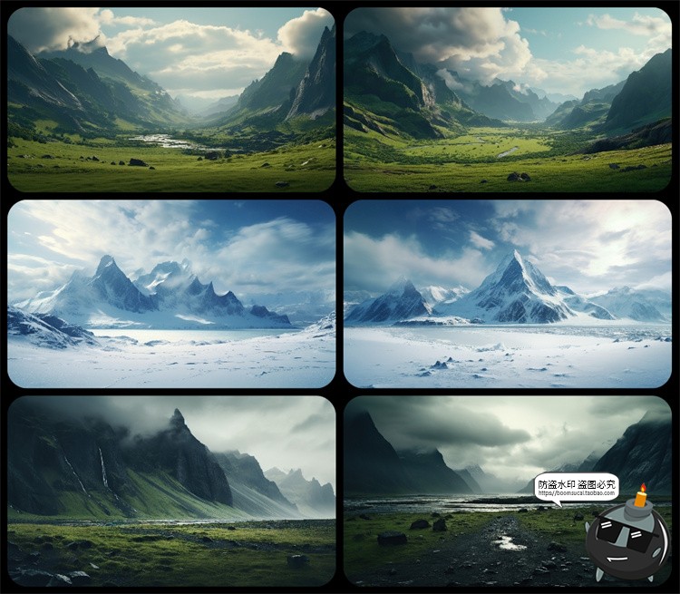 图片[32]-1600款高清6K未来科幻史诗恐怖外星战争废墟环境背景JPG图片素材-设计猿