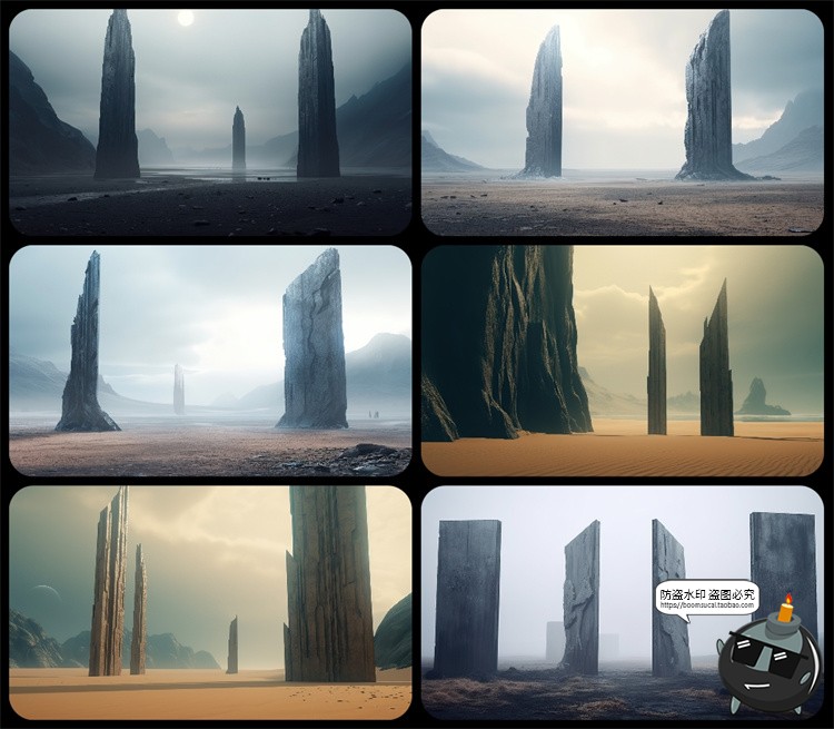 图片[34]-1600款高清6K未来科幻史诗恐怖外星战争废墟环境背景JPG图片素材-设计猿