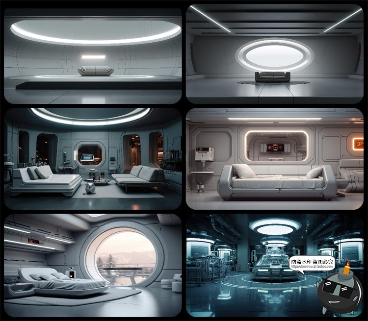 图片[38]-1600款高清6K未来科幻史诗恐怖外星战争废墟环境背景JPG图片素材-设计猿