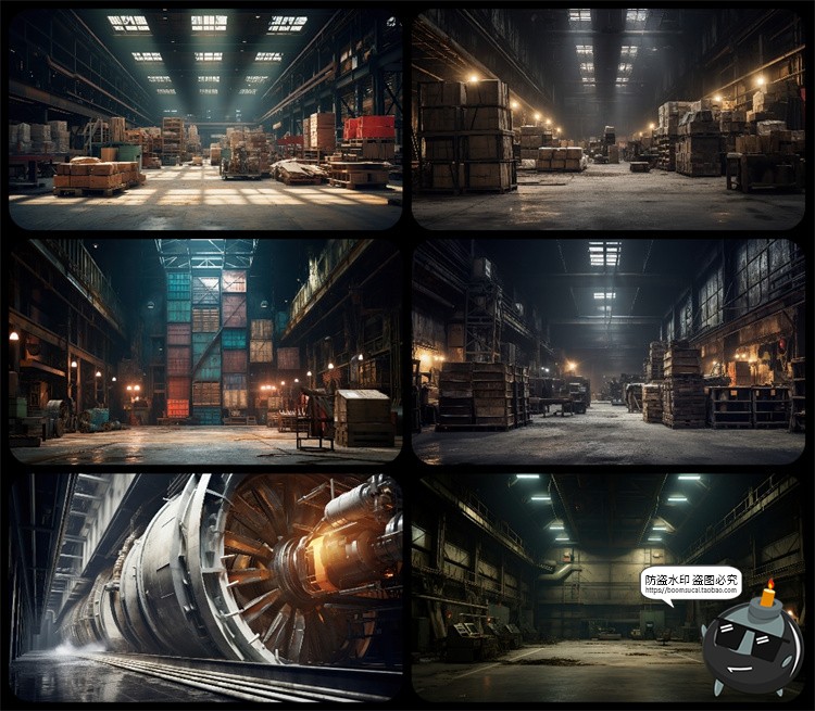 图片[45]-1600款高清6K未来科幻史诗恐怖外星战争废墟环境背景JPG图片素材-设计猿