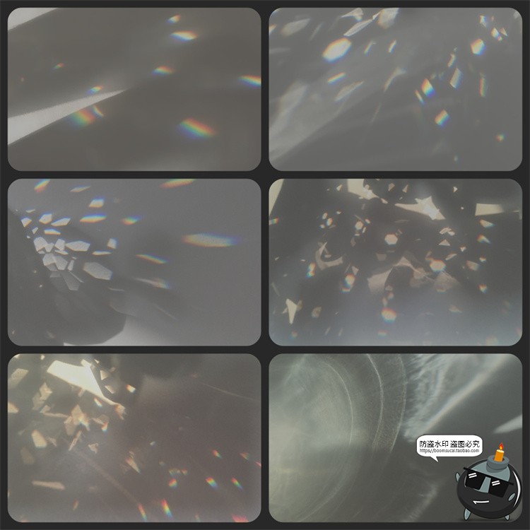 图片[9]-水晶光斑光折射棱镜光影光效JPG图片后期合成叠加背景纹理素材图-设计猿