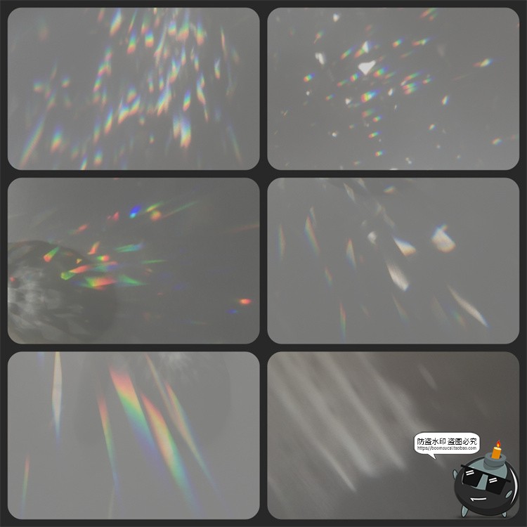 图片[11]-水晶光斑光折射棱镜光影光效JPG图片后期合成叠加背景纹理素材图-设计猿