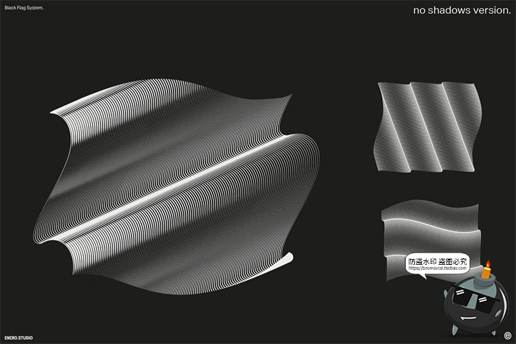 图片[10]-抽象艺术扭曲科技波浪网格肌理科幻海报背景底纹AI矢量JPG素材图-设计猿
