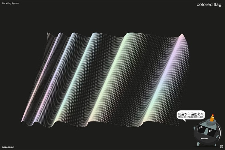 图片[13]-抽象艺术扭曲科技波浪网格肌理科幻海报背景底纹AI矢量JPG素材图-设计猿