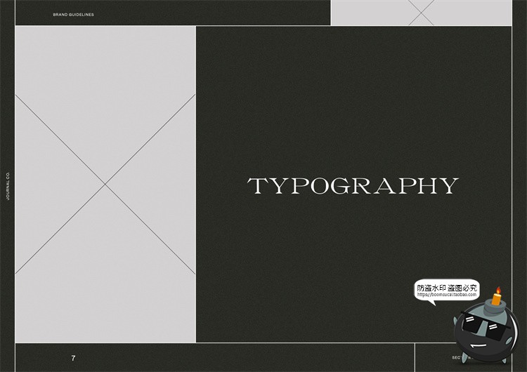 图片[6]-现代优雅莫兰迪色系品牌VI指南手册logo标识规范排版PSD模版素材-设计猿