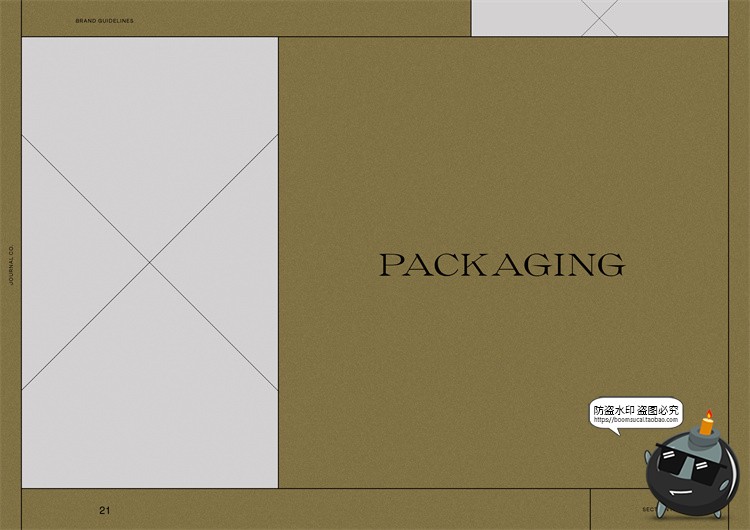 图片[21]-现代优雅莫兰迪色系品牌VI指南手册logo标识规范排版PSD模版素材-设计猿